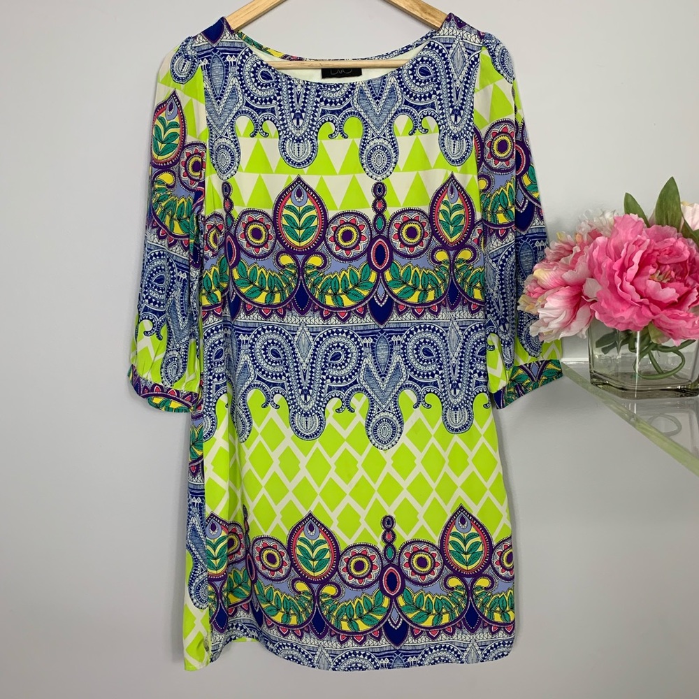 DUO colorful dress